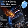 image:imageJETech 3D 9H Screen Protector for iPhone 17 Pro Max 2Pack  Full Coverage Tempered Glass AntiFingerprint AutoAlign Installation CaseFriendlyClear