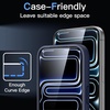 image:imageJETech 3D 9H Screen Protector for iPhone 17 Pro Max 2Pack  Full Coverage Tempered Glass AntiFingerprint AutoAlign Installation CaseFriendlyClear