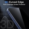 image:imageJETech 3D 9H Screen Protector for iPhone 17 Pro Max 2Pack  Full Coverage Tempered Glass AntiFingerprint AutoAlign Installation CaseFriendlyClear