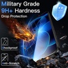 image:imageJETech AntiReflective 9H Screen Protector for iPhone 17 Pro Max 2Pack  AR Coating Full Coverage Black Edge Design Tempered Glass AntiFingerprint AutoAlign Installation CaseFriendlyiPhone 17e16e