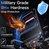 image:imageJETech AntiReflective 9H Screen Protector for iPhone 17 Pro Max 2Pack  AR Coating Full Coverage Black Edge Design Tempered Glass AntiFingerprint AutoAlign Installation CaseFriendlyiPhone 17 Pro