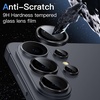image:imageJETech Camera Lens Protector for Samsung Galaxy S26 Black 1 Set  9H Tempered Glass Metal Individual Ring Cover Easy Installation Tray HD ClearGalaxy S26 Ultra