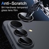 image:imageJETech Camera Lens Protector for Samsung Galaxy S26 Black 1 Set  9H Tempered Glass Metal Individual Ring Cover Easy Installation Tray HD ClearGalaxy S26