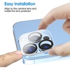 image:imageJETech Camera Lens Protector for iPhone 1313 mini 3Pack  9H Tempered Glass HD Clear AntiScratch Protection Night Shot Compatible CaseFriendlyiPhone 13 Pro13 Pro Max