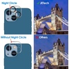 image:imageJETech Camera Lens Protector for iPhone 1313 mini 3Pack  9H Tempered Glass HD Clear AntiScratch Protection Night Shot Compatible CaseFriendlyiPhone 1313 mini