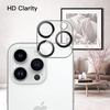 image:imageJETech Camera Lens Protector for iPhone 1414 Plus 3Pack  9H Tempered Glass HD Clear AntiScratch Protection Night Shot Compatible CaseFriendlyiPhone 14 Pro14 Pro Max