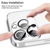 image:imageJETech Camera Lens Protector for iPhone 1414 Plus 3Pack  9H Tempered Glass HD Clear AntiScratch Protection Night Shot Compatible CaseFriendlyiPhone 14 Pro14 Pro Max