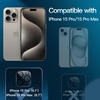 image:imageJETech Camera Lens Protector for iPhone 1515 Plus 3Pack  9H Tempered Glass HD Clear AntiScratch Protection Night Shot Compatible CaseFriendlyiPhone 15 Pro  15 Pro Max