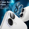 image:imageJETech Camera Lens Protector for iPhone 1515 Plus 3Pack  9H Tempered Glass HD Clear AntiScratch Protection Night Shot Compatible CaseFriendlyiPhone 16  16 Plus