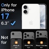 image:imageJETech Camera Lens Protector for iPhone 1515 Plus 3Pack  9H Tempered Glass HD Clear AntiScratch Protection Night Shot Compatible CaseFriendlyiPhone 17