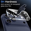 image:imageJETech Camera Lens Protector for iPhone 1515 Plus 3Pack  9H Tempered Glass HD Clear AntiScratch Protection Night Shot Compatible CaseFriendlyiPhone 17 Pro Max