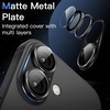 image:imageJETech Camera Lens Protector for iPhone 17 Pro Max Orange 1Pack  FullCoverage 9H Tempered Glass Matte Metal Finish CaseFriendly HD ClearBlack