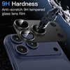 image:imageJETech Camera Lens Protector for iPhone 17 Pro Max Orange 1Pack  FullCoverage 9H Tempered Glass Matte Metal Finish CaseFriendly HD ClearBlack