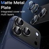image:imageJETech Camera Lens Protector for iPhone 17 Pro Max Orange 1Pack  FullCoverage 9H Tempered Glass Matte Metal Finish CaseFriendly HD ClearBlack