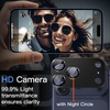 image:imageJETech Camera Lens Protector for iPhone 17 Pro Max Orange 1Pack  FullCoverage 9H Tempered Glass Matte Metal Finish CaseFriendly HD ClearBlack