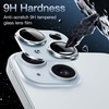 image:imageJETech Camera Lens Protector for iPhone 17 Pro Max Orange 1Pack  FullCoverage 9H Tempered Glass Matte Metal Finish CaseFriendly HD ClearBlue