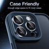 image:imageJETech Camera Lens Protector for iPhone 17 Pro Max Orange 1Pack  FullCoverage 9H Tempered Glass Matte Metal Finish CaseFriendly HD ClearBlue