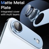 image:imageJETech Camera Lens Protector for iPhone 17 Pro Max Orange 1Pack  FullCoverage 9H Tempered Glass Matte Metal Finish CaseFriendly HD ClearBlue