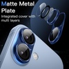 image:imageJETech Camera Lens Protector for iPhone 17 Pro Max Orange 1Pack  FullCoverage 9H Tempered Glass Matte Metal Finish CaseFriendly HD ClearBlue