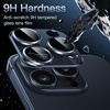 image:imageJETech Camera Lens Protector for iPhone 17 Pro Max Orange 1Pack  FullCoverage 9H Tempered Glass Matte Metal Finish CaseFriendly HD ClearBlue
