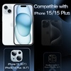 image:imageJETech Camera Lens Protector for iPhone 17 Pro Max Orange 1Pack  FullCoverage 9H Tempered Glass Matte Metal Finish CaseFriendly HD ClearBlue