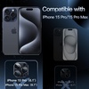 image:imageJETech Camera Lens Protector for iPhone 17 Pro Max Orange 1Pack  FullCoverage 9H Tempered Glass Matte Metal Finish CaseFriendly HD ClearBlue