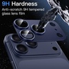 image:imageJETech Camera Lens Protector for iPhone 17 Pro Max Orange 1Pack  FullCoverage 9H Tempered Glass Matte Metal Finish CaseFriendly HD ClearDeep Blue