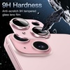 image:imageJETech Camera Lens Protector for iPhone 17 Pro Max Orange 1Pack  FullCoverage 9H Tempered Glass Matte Metal Finish CaseFriendly HD ClearPink