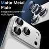 image:imageJETech Camera Lens Protector for iPhone 17 Pro Max Orange 1Pack  FullCoverage 9H Tempered Glass Matte Metal Finish CaseFriendly HD ClearSilver