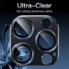 image:imageJETech Camera Lens Protector for iPhone 17 Pro Max Orange 1Pack  FullCoverage 9H Tempered Glass Matte Metal Finish CaseFriendly HD ClearSpace Black