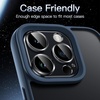 image:imageJETech Camera Lens Protector for iPhone 17 Pro Max Orange 1Pack  FullCoverage 9H Tempered Glass Matte Metal Finish CaseFriendly HD ClearSpace Black