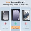 image:imageJETech Case Cover for Samsung Galaxy Tab A9 Plus 11 Black  Slim Translucent Back Design TriFold Stand Auto WakeSleep Lightweight Shockproof ProtectionBlack
