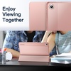 image:imageJETech Case Cover for Samsung Galaxy Tab A9 Plus 11 Black  Slim Translucent Back Design TriFold Stand Auto WakeSleep Lightweight Shockproof ProtectionRose Gold