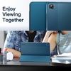 image:imageJETech Case Cover for Samsung Galaxy Tab A9 Plus 11 Black  Slim Translucent Back Design TriFold Stand Auto WakeSleep Lightweight Shockproof ProtectionTeal