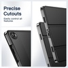 image:imageJETech Case Cover for Samsung Galaxy Tab A9 Plus 11 Black  Slim Translucent Back Design TriFold Stand Auto WakeSleep Lightweight Shockproof ProtectionBlack