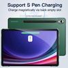 image:imageJETech Case Cover for Samsung Galaxy Tab S9 11 Black  Slim Translucent Back Design TriFold Stand Support S Pen Charging Auto WakeSleep Lightweight Shockproof ProtectionMidnight Green