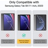 image:imageJETech Case Cover for Samsung Galaxy Tab S9 11 Black  Slim Translucent Back Design TriFold Stand Support S Pen Charging Auto WakeSleep Lightweight Shockproof ProtectionMidnight Green