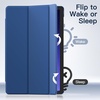 image:imageJETech Case Cover for Samsung Galaxy Tab S9 11 Black  Slim Translucent Back Design TriFold Stand Support S Pen Charging Auto WakeSleep Lightweight Shockproof ProtectionNavy