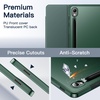 image:imageJETech Case Cover for Samsung Galaxy Tab S9 11 Black  Slim Translucent Back Design TriFold Stand Support S Pen Charging Auto WakeSleep Lightweight Shockproof ProtectionMidnight Green