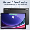 image:imageJETech Case Cover for Samsung Galaxy Tab S9 11 Black  Slim Translucent Back Design TriFold Stand Support S Pen Charging Auto WakeSleep Lightweight Shockproof ProtectionBlack