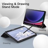 image:imageJETech Case Cover for Samsung Galaxy Tab S9 11 Black  Soft TPU Protection S Pen Holder TriFold Stand Supports S Pen Charging Auto WakeSleep Shockproof Lightweight DesignBlack
