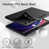 image:imageJETech Case Cover for Samsung Galaxy Tab S9 11 Black  Soft TPU Protection S Pen Holder TriFold Stand Supports S Pen Charging Auto WakeSleep Shockproof Lightweight DesignBlack