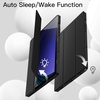 image:imageJETech Case Cover for Samsung Galaxy Tab S9 11 Black  Soft TPU Protection S Pen Holder TriFold Stand Supports S Pen Charging Auto WakeSleep Shockproof Lightweight DesignBlack
