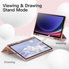 image:imageJETech Case Cover for Samsung Galaxy Tab S9 11 Black  Soft TPU Protection S Pen Holder TriFold Stand Supports S Pen Charging Auto WakeSleep Shockproof Lightweight DesignRose Gold