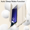 image:imageJETech Case Cover for Samsung Galaxy Tab S9 11 Black  Soft TPU Protection S Pen Holder TriFold Stand Supports S Pen Charging Auto WakeSleep Shockproof Lightweight DesignBeige