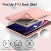 image:imageJETech Case Cover for Samsung Galaxy Tab S9 11 Black  Soft TPU Protection S Pen Holder TriFold Stand Supports S Pen Charging Auto WakeSleep Shockproof Lightweight DesignRose Gold