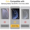 image:imageJETech Case Cover for Samsung Galaxy Tab S9 FE Plus Black  Clear Transparent Back S Pen Holder Slim Shockproof Protection TriFold Stand Auto WakeSleepBlack