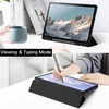 image:imageJETech Case Cover for Samsung Galaxy Tab S9 FE Plus Black  Clear Transparent Back S Pen Holder Slim Shockproof Protection TriFold Stand Auto WakeSleepBlack