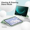 image:imageJETech Case Cover for Samsung Galaxy Tab S9 FE Plus Black  Soft TPU Protection S Pen Holder TriFold Stand Supports S Pen Charging Auto WakeSleep Shockproof Lightweight DesignMint