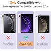 image:imageJETech Case Cover for Samsung Galaxy Tab S9 FE Plus Black  Soft TPU Protection S Pen Holder TriFold Stand Supports S Pen Charging Auto WakeSleep Shockproof Lightweight DesignLight Purple
